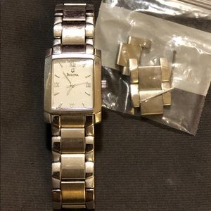 Gorgeous Silver Bulova Watch